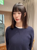 ゼストソエル(ZEST soell)&nbsp;ボブレイヤー レイヤーカット 顔周りカット 立川/e