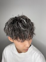 ブルーオーシャン 佐賀店(Blue Ocean) スパイラル&ハイライト透明感アッシュ爽やかモテヘア10代20代