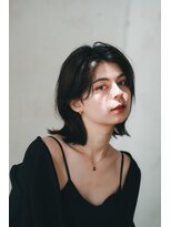 グロス トウキョウ バイボクノ(Gloss Tokyo By Bokuno)&nbsp;【韓国ヘア】 レイヤーボブ　くびれボブ　暗髪ボブ