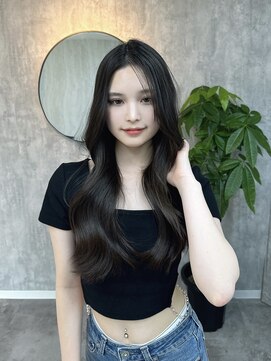 パール(PEARL) 韓国風くびれ巻き /レイヤー/髪質改善/顔まわりカット