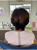 ショート/レイヤー/ウルフ/40代/50代/60代