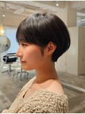 【横山】短めマッシュ耳かけショート似合わせカット