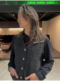 レイヤーカット×ハイライトカラー