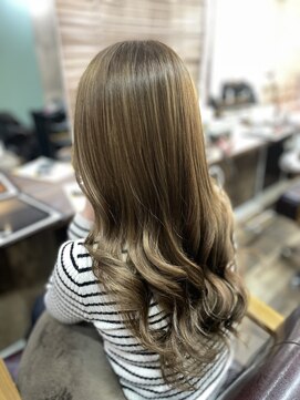 ルアン(Luan) アディクシーカラー×ミルクティーベージュ