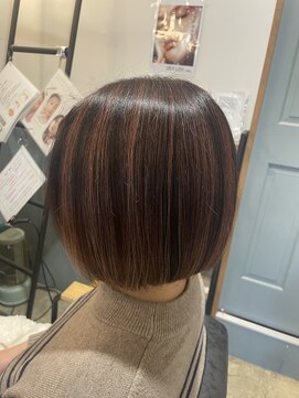 ハイライト×レッドカラー