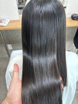 シルエットヘアメイク(silhouette hair make) 【お客様施術】艶髪♪潤髪トリートメントで髪質改善