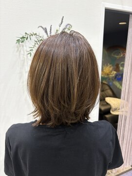 シーズ(Seeds) 【Nakamura】レイヤーボブ×スモーキーグレージュ