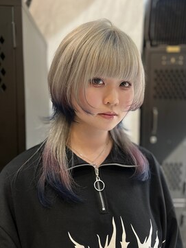 ヴァイス 渋谷店(VAICE) 裾カラー/ロングウルフ/推しカラー