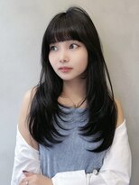 グロー 大宮(GLROW)&nbsp;□レイヤーカット顔まわりカットヘアカラー韓国風ハッシュカット