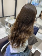 あお へあさろん スーパーロング韓国風巻き