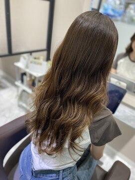 あお へあさろん スーパーロング韓国風巻き