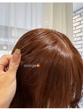 パトゥ 烏丸(patou) ブリーチなしオレンジ