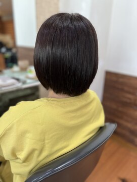 アークスヘアー 20代30代大人美人小顔ブリーチなし韓国ヘアアッシュブラック