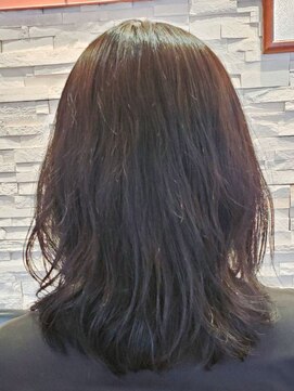 ヘアークリアー 春日部 おしゃれな大人のセイムレイヤー ミディアム セミロング