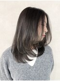 グレージュ／レイヤー　M
