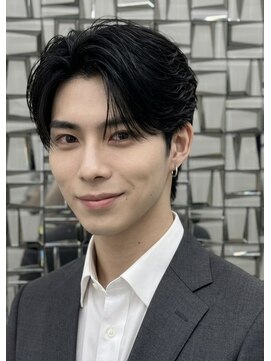 サンウォン風ヘアスタイル