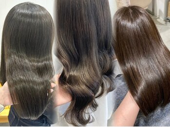 ビューバイネオリーブ 用賀店(Beau'r by neolive)の写真/自然な明るさで艶やかな大人の髪色へ♪白髪をぼかしてお洒落さもUPするハイライトカラー[用賀]