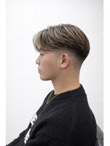 メンズ ラピス(Men's Lapis)&nbsp;毛流れセンターパート×ナチュラルハイライト