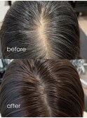 30代40代50代◎白髪染めリタッチカラーミディアムヘア八潮