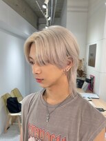 メンズペレ 渋谷(MEN'S PELE)&nbsp;MEN’S HAIR/サーフカール/刈り上げセンターパート/渋谷