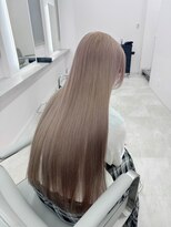 ミル 心斎橋(MIL) シルクグレージュ/極上髪質改善ストレート【心斎橋】