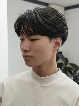 ログ(LOG) シースルーマッシュ センターパート 2way メンズ 高松