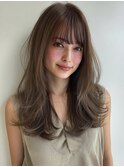 吉祥寺/ミルクティーブロンド/ダークブルー/デジタルパーマ