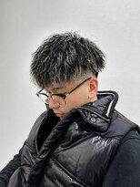 ルーストデラックス 京都河原町三条(ROOST dx)&nbsp;MEN’S HAIR/波巻ツイストスパイラル/フェザーパーマ/京都河原町
