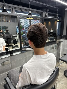 マーレ 宇部店(MARE) 曲がる縮毛矯正×ブラウンカラー