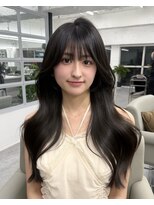 ナンバー ノード 渋谷(N° node)&nbsp;韓国風ロングレイヤー×ダークグレージュ