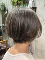 マユリ 相模大野(Mayuri)&nbsp;【40代50代60代】乾かすだけでまとまる大人の丸みショートボブ