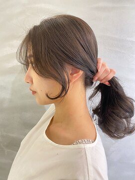 ネモネ バイ ミリー 梅田茶屋町(nemone by milly) 【梅田茶屋町】オーダーNO1!犬島前髪顔周りカット!