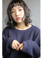 ソイ 下北沢(soi)&nbsp;グレーアッシュのボブスタイル【soi下北沢】