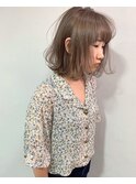 マニッシュショートくびれセミディデジタルパーマ