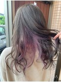 おしゃかわインナーカラー
