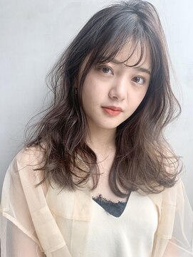 アルバム 銀座(ALBUM GINZA) ナチュフェミミディアム_アッシュブラウンネオウルフ_37074