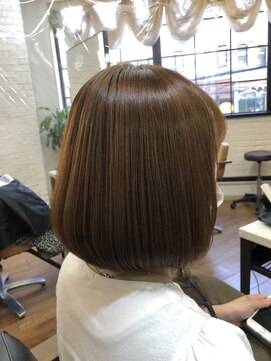 トハコ(&haco) ハイトーン×Aラインボブ☆