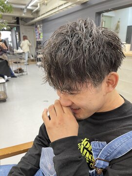 マール 矢場町(MARL) 前下がりマッシュ×スパイラルパーマ