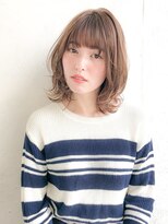 ルティア(Lutia) レイヤーカット シナモンベージュカラー