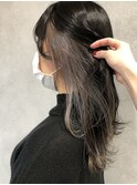 ネオリーブ三茶☆シルバーアッシュ×イヤリングカラー☆密本桃子