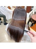 酸熱トリートメントでCM級のツヤ髪に♪