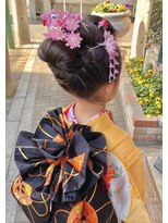 ファーレンピュアスウィート(fahren-pure-suite)&nbsp;祝七五三日本髪アレンジ