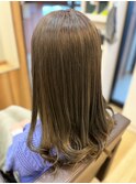 20代30代40代大人可愛いミルクティーベージュハイライト