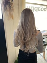ボアップ 京橋店(boappu)&nbsp;#プルエクステ #ブロンドカラー #ロングヘア