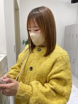 ジーナ 熊本(Zina) [Zina熊本/福井崇洋]髪質改善/酸性ストレート/美髪ボブ