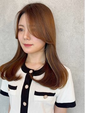 シーシンジュク 新宿南口(Sea shinjuku) 韓国風前髪×レイヤーカット【髪質改善/新宿/レイヤーカット】