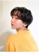 ふんわり耳掛けショート