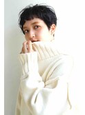 オン眉ショート