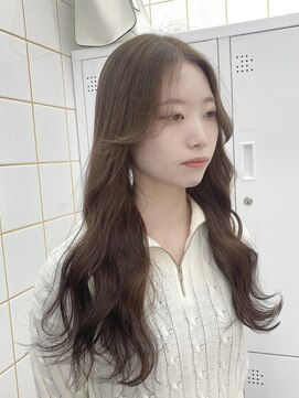 ガーランド(Girland) 【girland】チョコレートカラー 韓国風/レイヤーカット