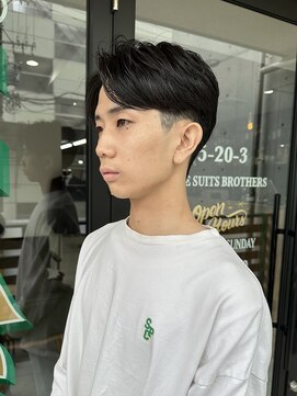 ザスーツブラザーズ(THE SUITS BROTHERS) MEN'SHAIRカルマパーマベリーショートイージーパーマ